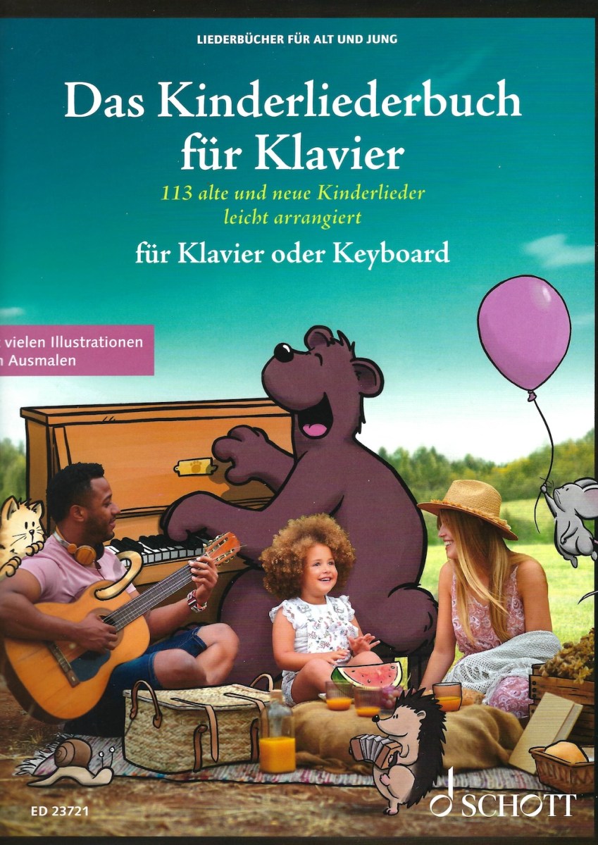 Das Kinderliederbuch für Klavier - 113 alte und neue Kinderlieder leicht arrangiert S1